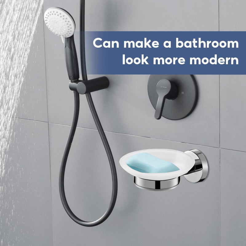 SWETON Wall Mounted Soap Holder Soap Rack for Bathroom &Kitchen Stainless Steel - Image 5